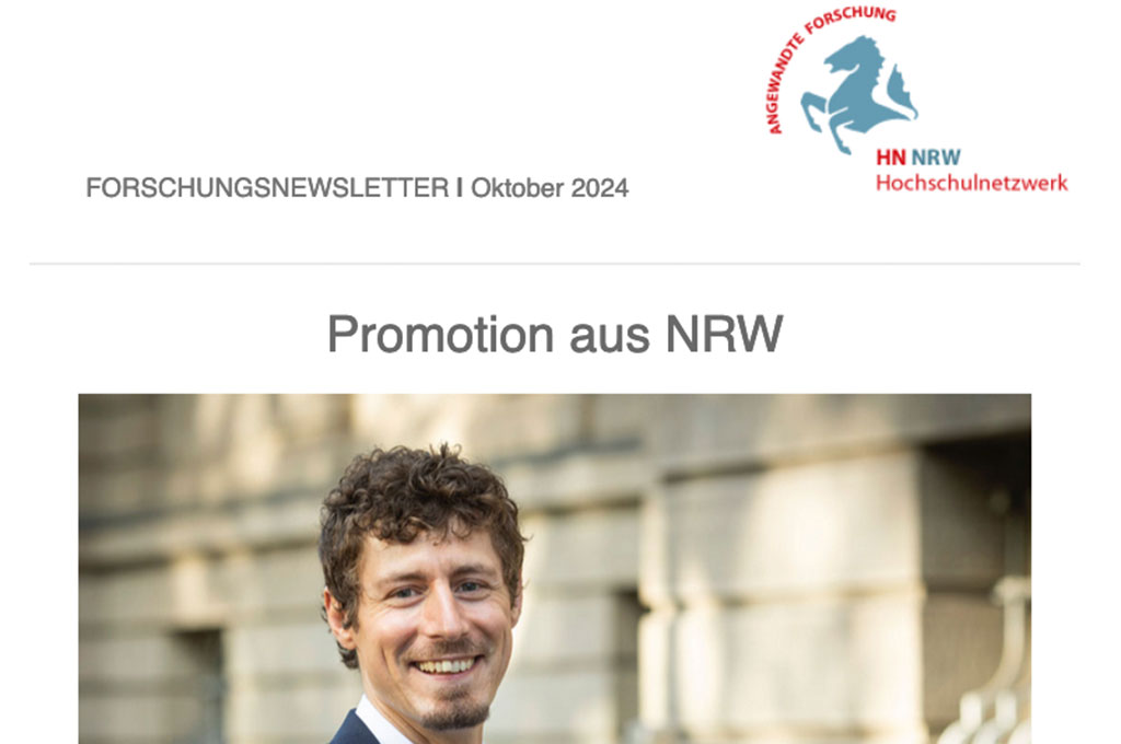 HN NRW Forschungsnewsletter Oktober 2024